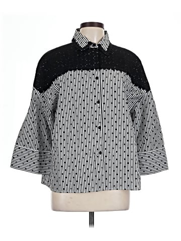 Piazza Sempione 3/4 Sleeve Button-Down Shirt (view 1)