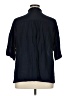 Max Studio Blue 3/4 Sleeve Button-Down Shirt Size XL - photo 2