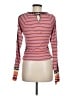 Free People Pink Red Long Sleeve Top Size M - photo 2