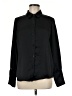 Joie 100% Polyester Solid Black Long Sleeve Blouse Size M - photo 1