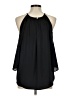 Veronica M. 100% Polyester Black Sleeveless Blouse Size M - photo 2