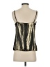 L'Agence 100% Polyester Metallic Gold Sleeveless Top Size S - photo 2