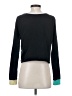 Wildfox 100% Cotton Color Block Black Pullover Sweater Size Sm (1 or S) - photo 2