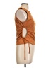 Skonhet Orange Sleeveless T-Shirt Size L - photo 4