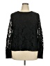Halogen Black Long Sleeve Blouse Size XXL - photo 1