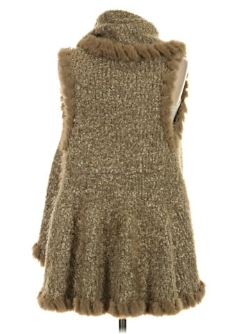Love Token Faux Fur Vest (view 2)