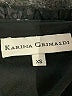 Karina Grimaldi Floral Black Silk Skirt Size XS - photo 4