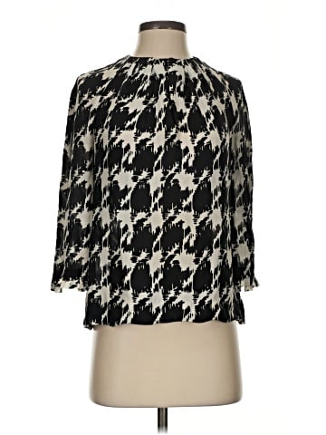 Tory Burch 3/4 Sleeve Silk Top (view 1)