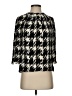 Tory Burch 100% Silk Black 3/4 Sleeve Silk Top Size 4 - photo 1