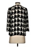 Tory Burch 100% Silk Black 3/4 Sleeve Silk Top Size 4 - photo 2