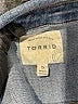 Torrid Blue Denim Vest Size 5X Plus (5) - photo 6