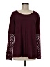Grace & Lace Burgundy Pullover Sweater Size M - photo 1