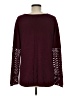 Grace & Lace Burgundy Pullover Sweater Size M - photo 2