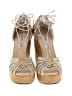Jimmy Choo Gold Wedges Size EU 41 1/2 - photo 2