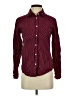 Aerie Checkered-gingham Red Long Sleeve Button-Down Shirt Size S - photo 1
