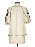 Max Studio Ivory 3/4 Sleeve Blouse Size S - photo 2