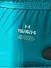 Under Armour Color Block Teal Athletic Shorts Size L (youth) - photo 3