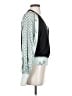 Free People Teal 3/4 Sleeve Blouse Size XS - photo 4