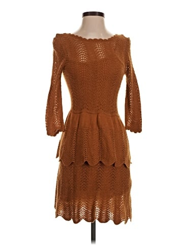 Knitted & Knotted Cocktail Dress (view 1)