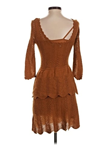 Knitted & Knotted Cocktail Dress (view 2)