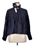 Hunter Bell Blue Long Sleeve Blouse Size XL - photo 1