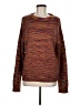 Earthbound Trading Co. 100% Acrylic Tweed Brown Pullover Sweater Size M - photo 1
