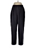 6397 100% Silk Black Silk Pants Size L - photo 1
