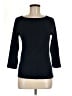 Three Dots Black 3/4 Sleeve T-Shirt Size M (estimated) - photo 1
