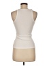 Unbranded 100% Cotton Ivory Sleeveless T-Shirt Size M - photo 2