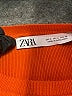 Zara Orange Short Sleeve Turtleneck Size S - photo 7