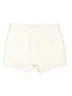 Old Navy Solid Ivory White Denim Shorts Size 10 - photo 2