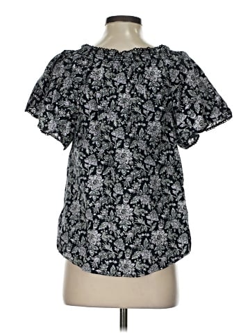 La Vie Rebecca Taylor Short Sleeve Blouse (view 2)