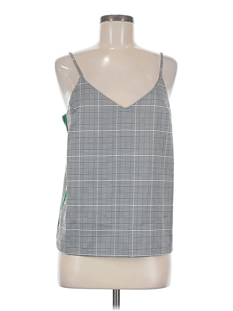 Sugar Lips Sleeveless Top Gray Halter Neckline Tops