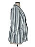 Lane Bryant Stripes Blue Blazer Size 16 - photo 4