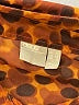 ASOS 100% Polyester Animal Print Brown Long Sleeve Blouse Size 8 - photo 7