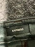 Express 100% Polyester Black Faux Leather Pants Size 2R - photo 7