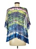Assorted Brands 100% Polyester Blue Poncho Size M - photo 2