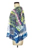 Assorted Brands 100% Polyester Blue Poncho Size M - photo 5