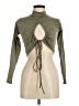 Zara Green Long Sleeve Top Size M - photo 1