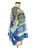 Assorted Brands 100% Polyester Blue Poncho Size M - photo 4