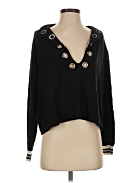 Enza Costa Long Sleeve Henley (view 1)
