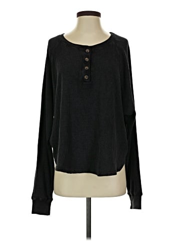 Double Zero Long Sleeve Henley (view 1)