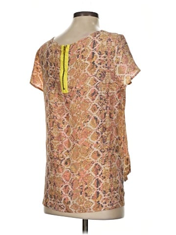 Fynn & Rose Short Sleeve Silk Top (view 1)
