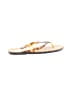 MICHAEL Michael Kors Animal Print Tan Flip Flops Size 8 - photo 1