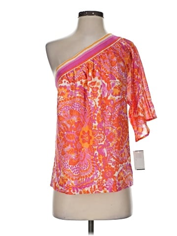 Trina Turk Short Sleeve Blouse (view 1)