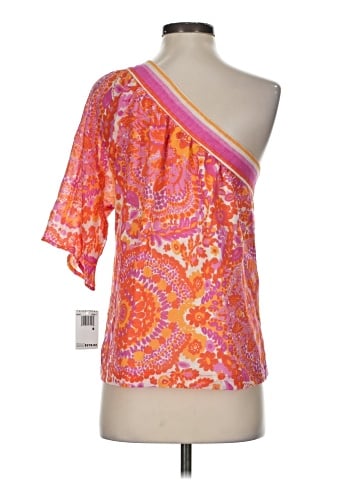 Trina Turk Short Sleeve Blouse (view 2)