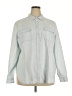 Old Navy 100% Cotton Blue Long Sleeve Button-Down Shirt Size XXL - photo 1