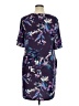 Chico's Print Purple Casual Dress Size XL (3) - photo 2