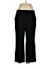 Sharagano Solid Black Dress Pants Size 14 - photo 1
