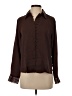 Ann Taylor 100% Polyester Brown Long Sleeve Blouse Size XXS - photo 1